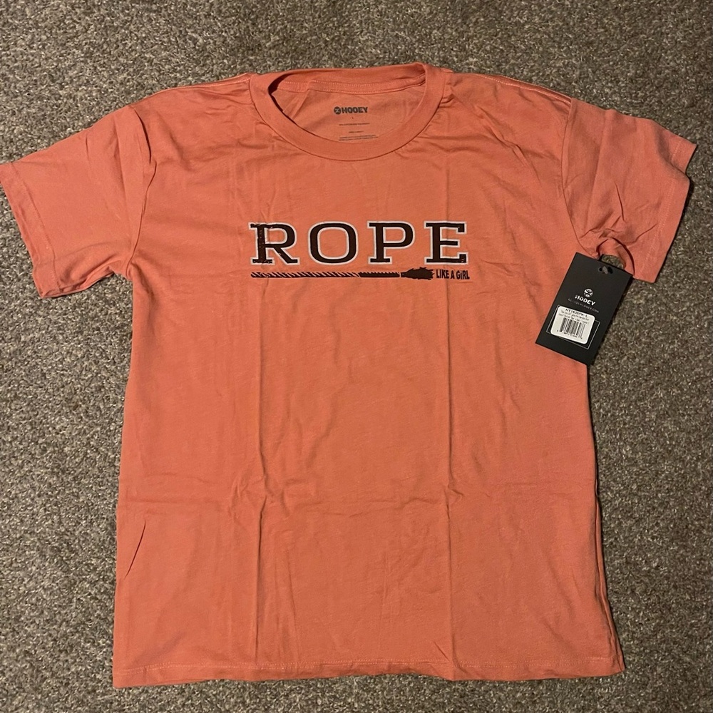 Hooey Orange Short Sleeve Tee